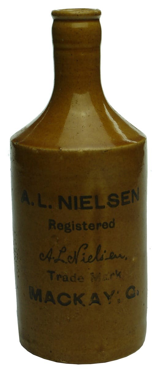 Nielsen Mackay Stoneware Crown Seal Ginger Beer Bottle