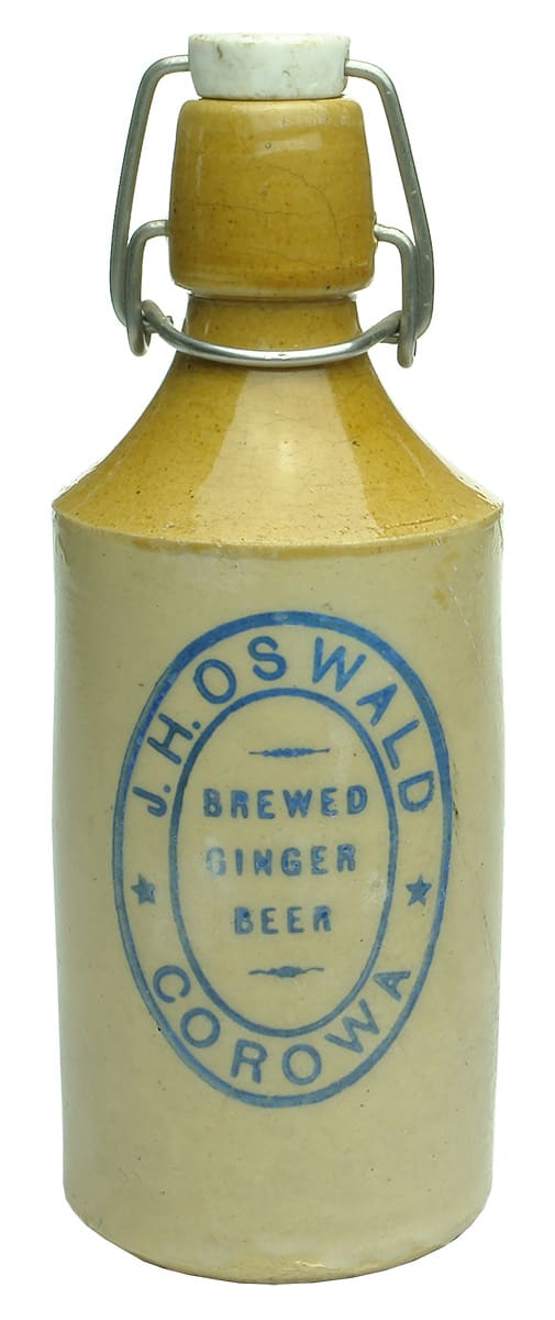 Oswald Brewed Ginger Beer Corowa Botle