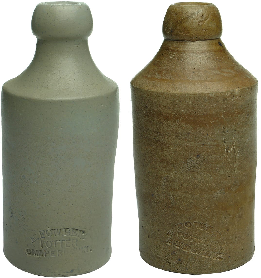 Antique Ginger Beer Bottles