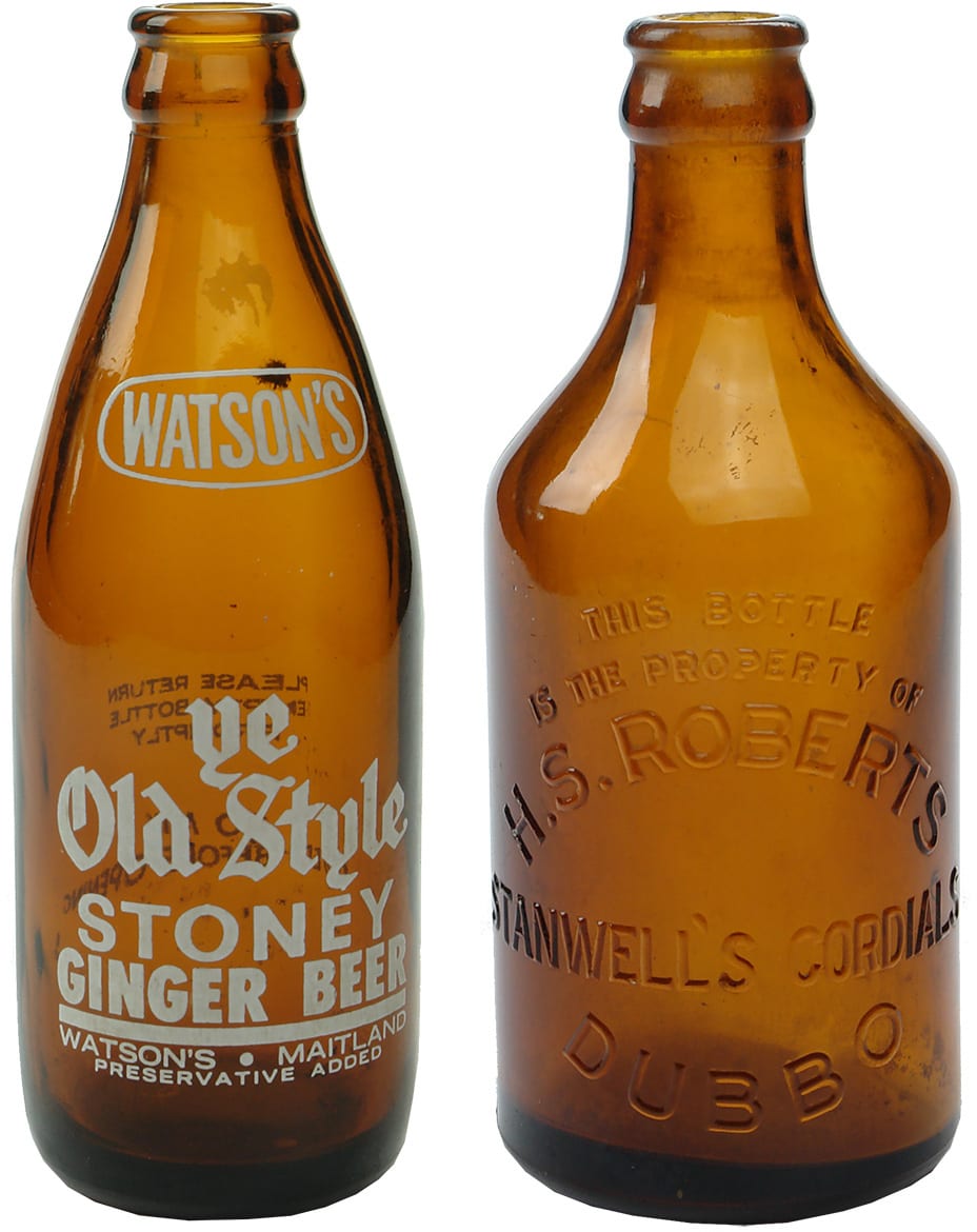 Antique Ginger Beer Bottles