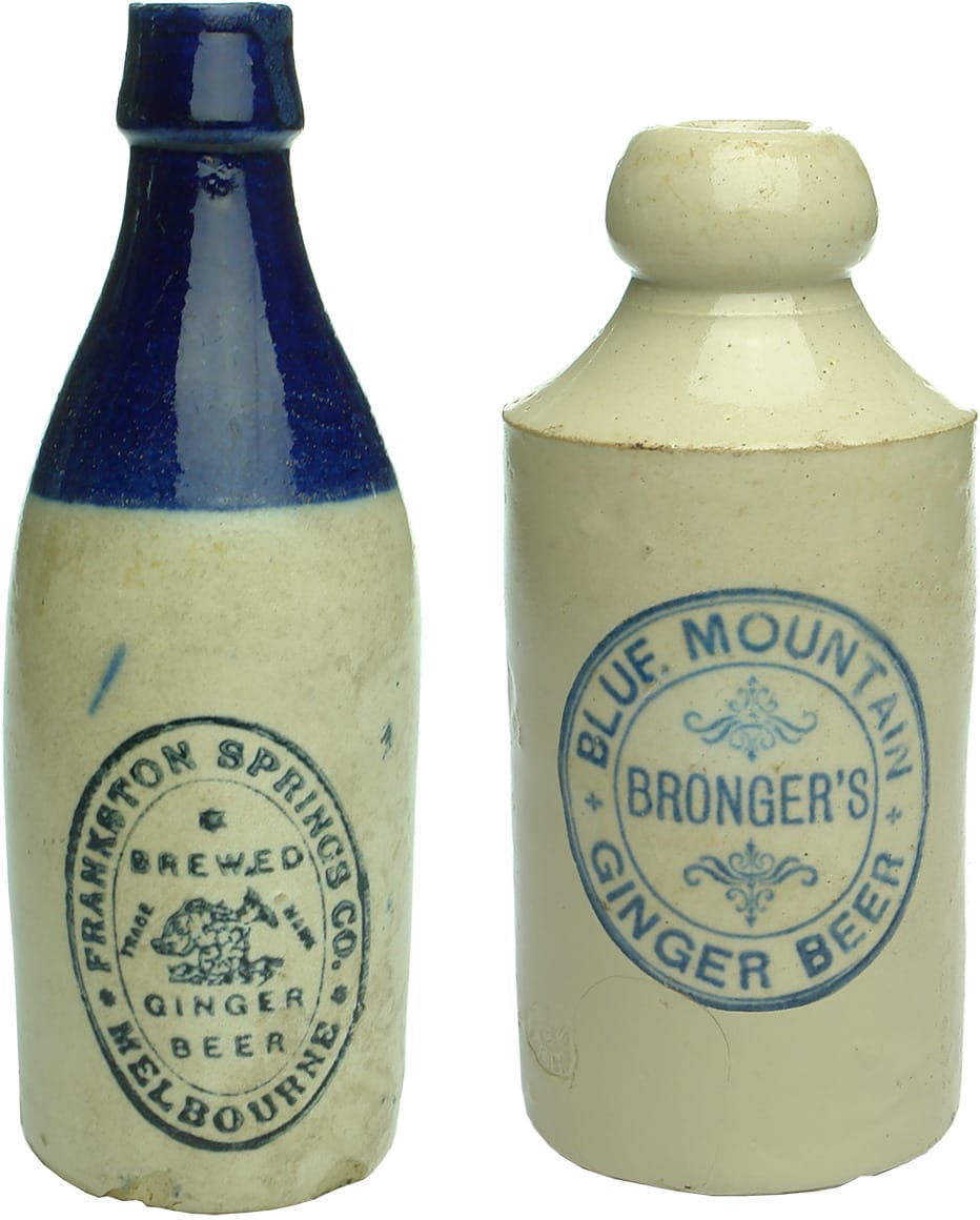 Antique Ginger Beer Bottles