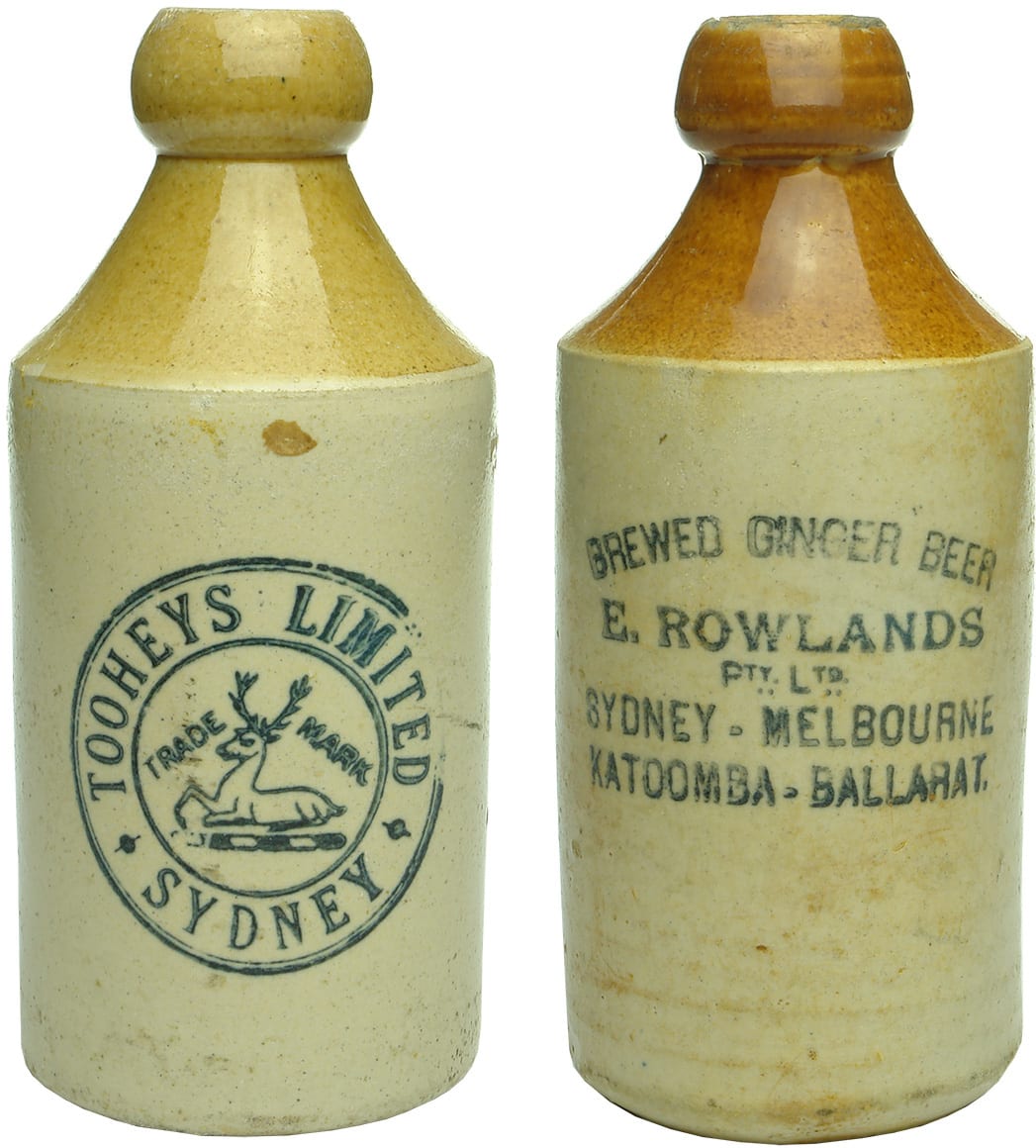 Antique Ginger Beer Bottles