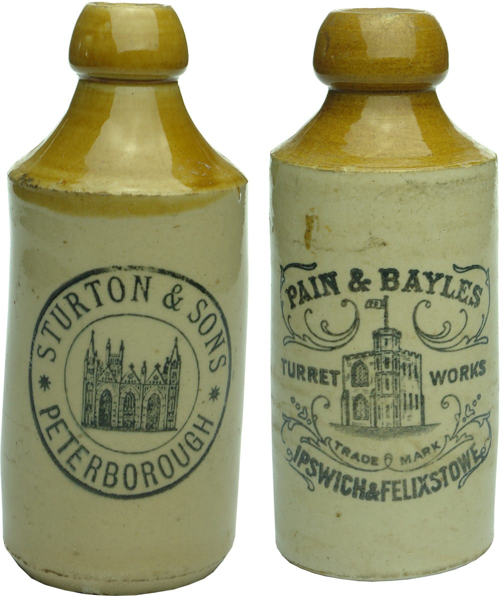 Antique Ginger Beer Bottles