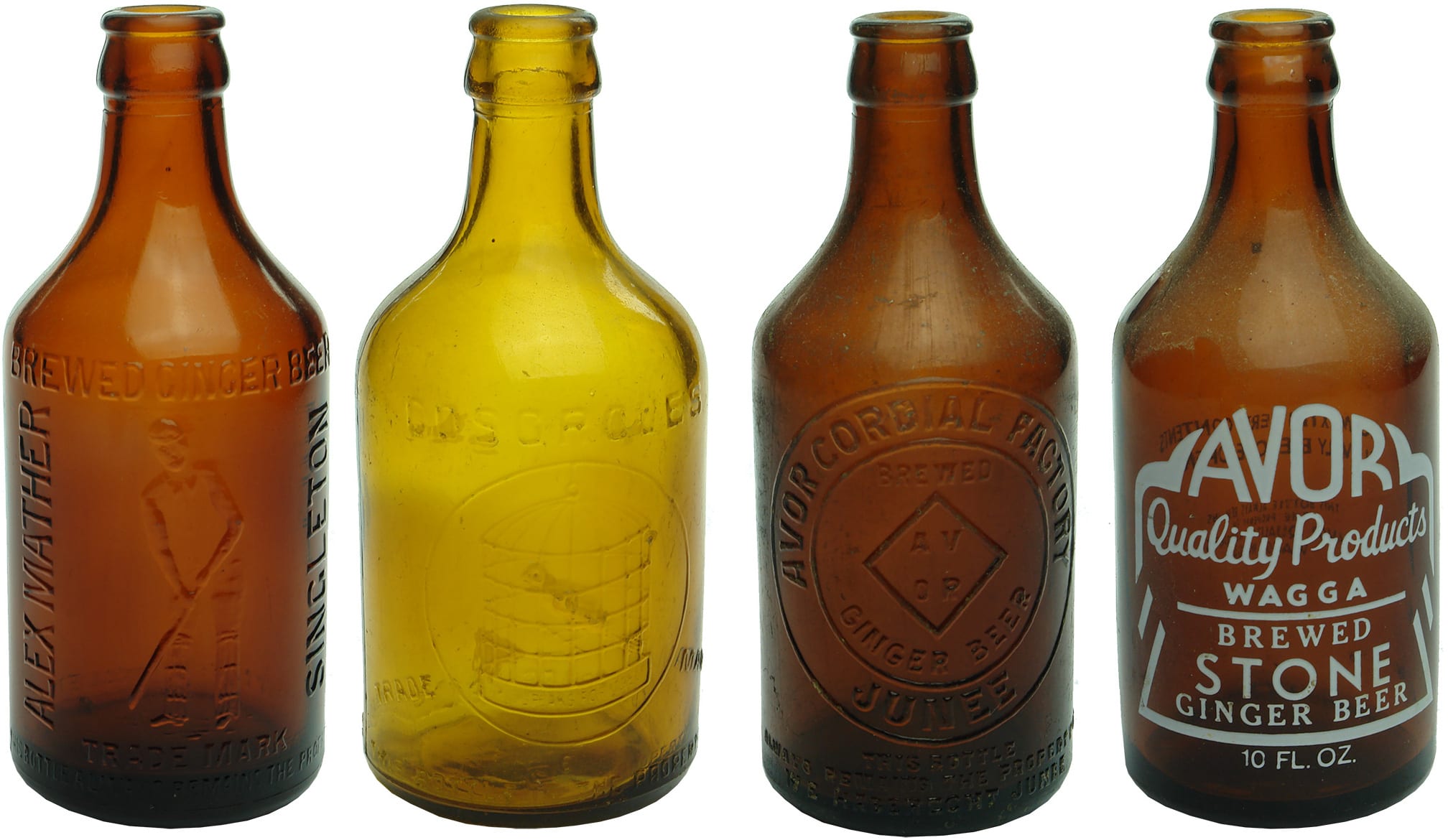 Antique Ginger Beer Bottles