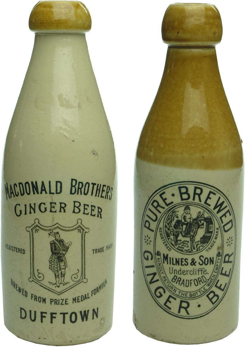 Antique Ginger Beer Bottles