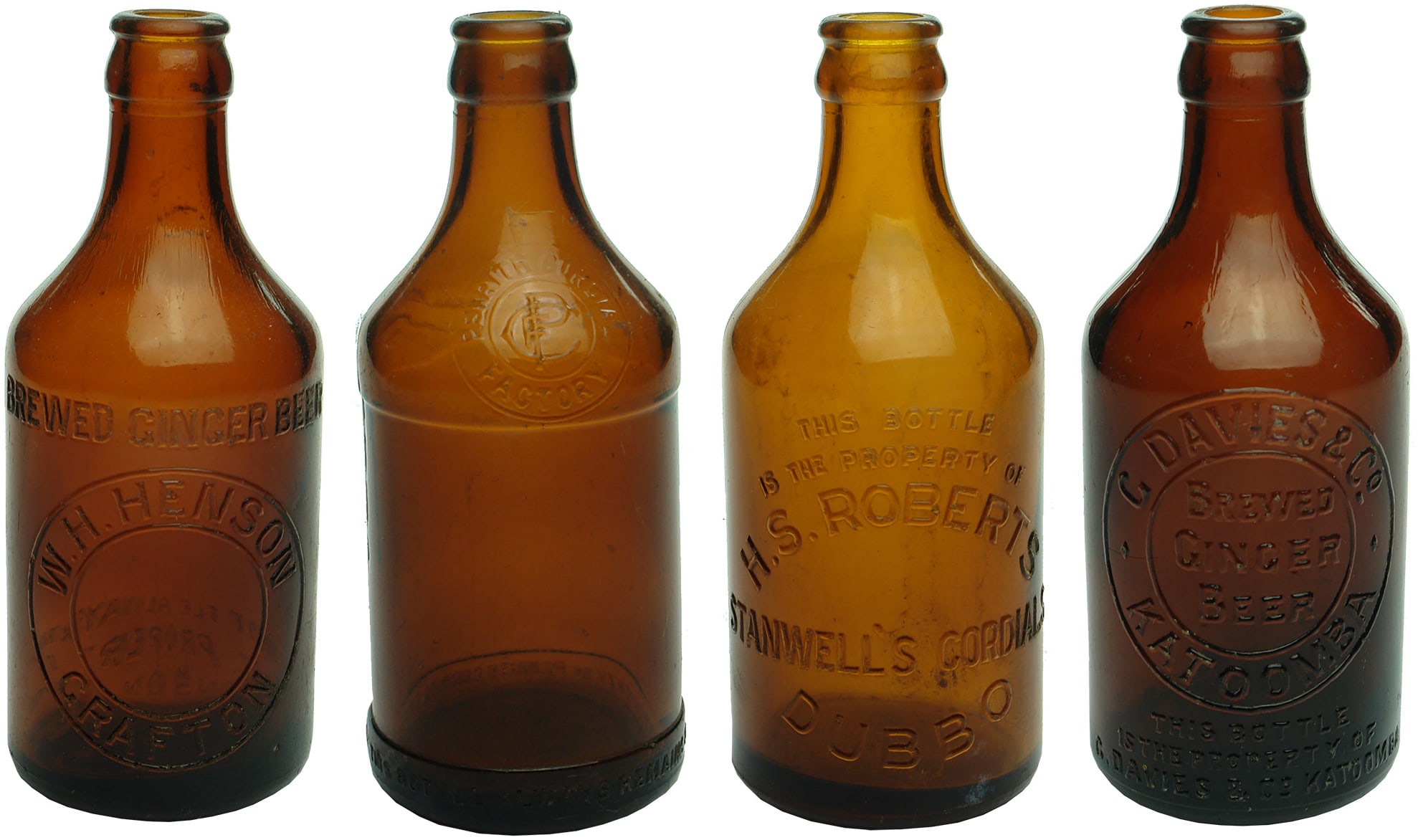 Antique Ginger Beer Bottles