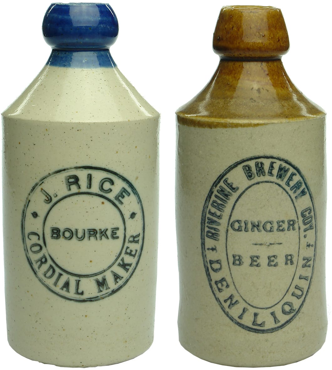 Antique Ginger Beer Bottles