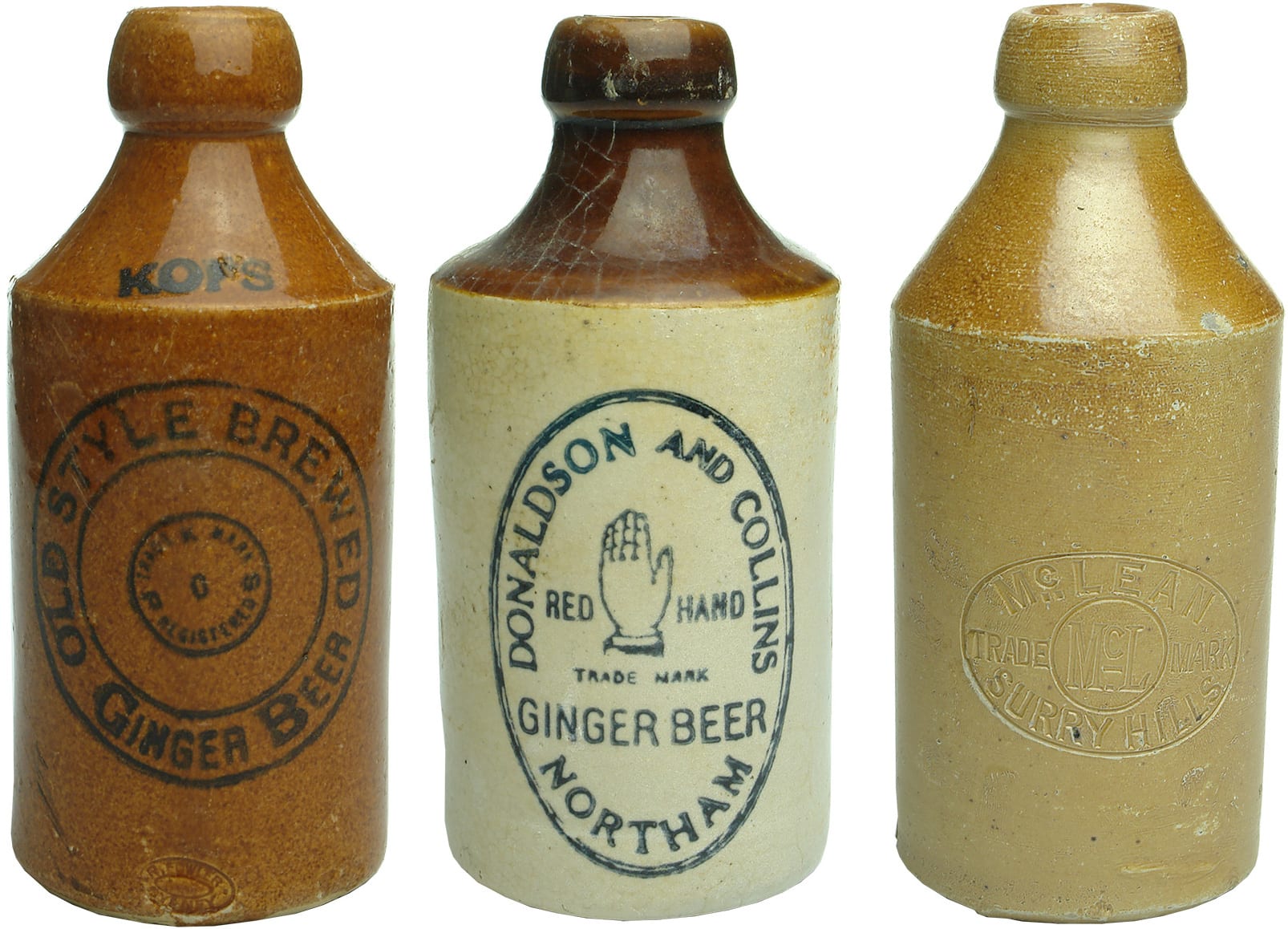 Antique Ginger Beer Bottles