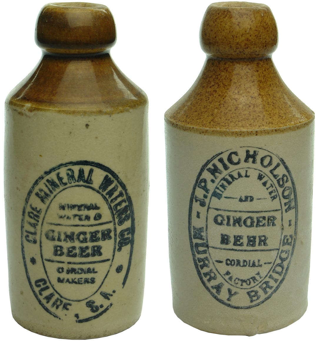 Antique Ginger Beer Bottles