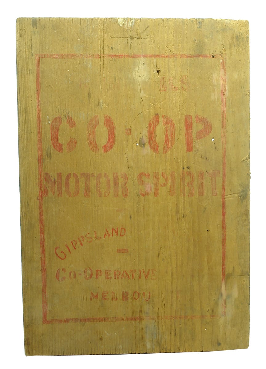 Gippsland Cooperative Motor Spirit Box