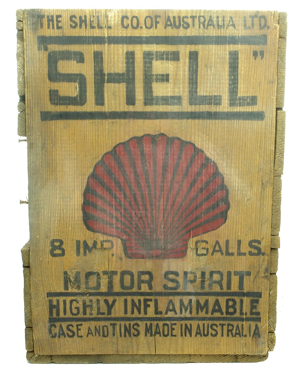 Shell Motor Spirit Box