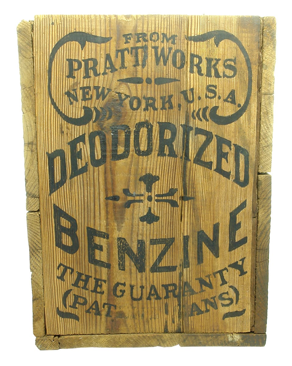 Pratt Works Deodorized Benzine Vacuum Box