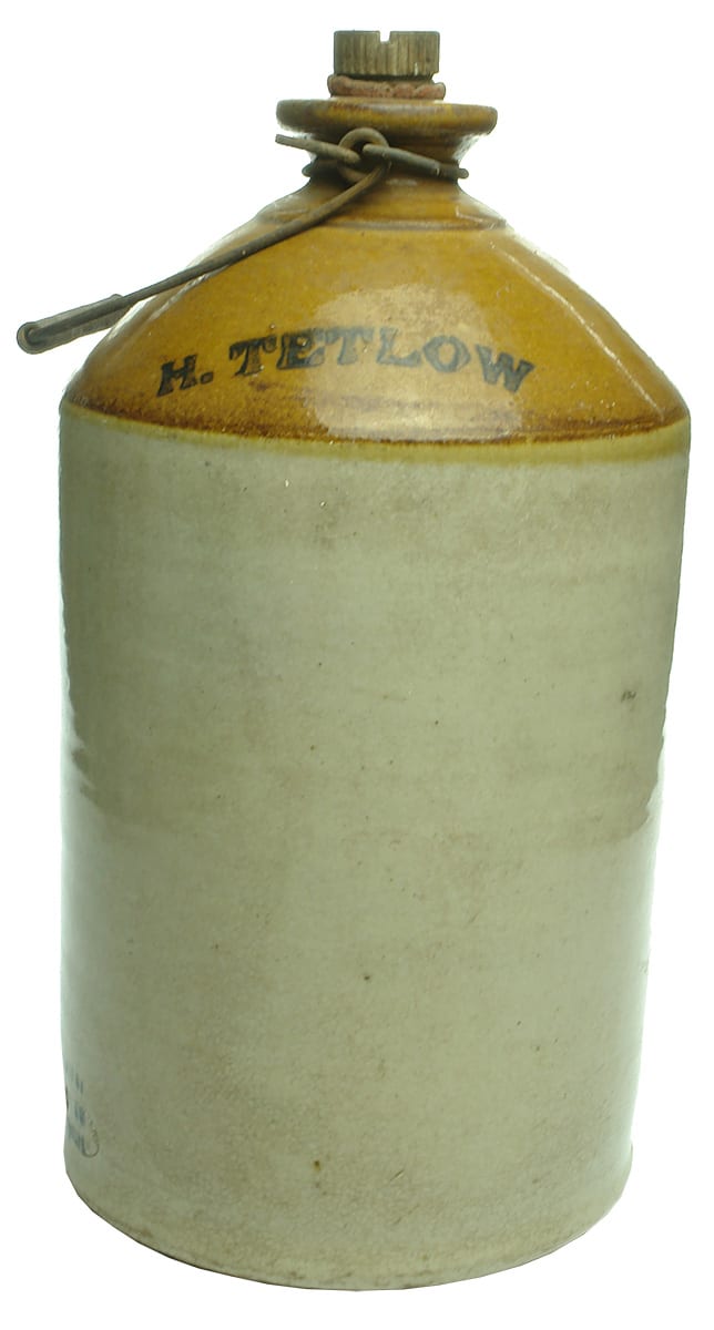 Tetlow Tasmania Stoneware Demijohn