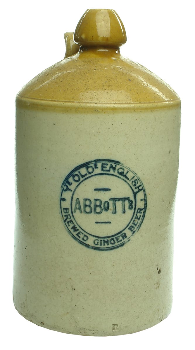 Abbotts Celebrated Ginger Beer Tasmania Stone Demijohn