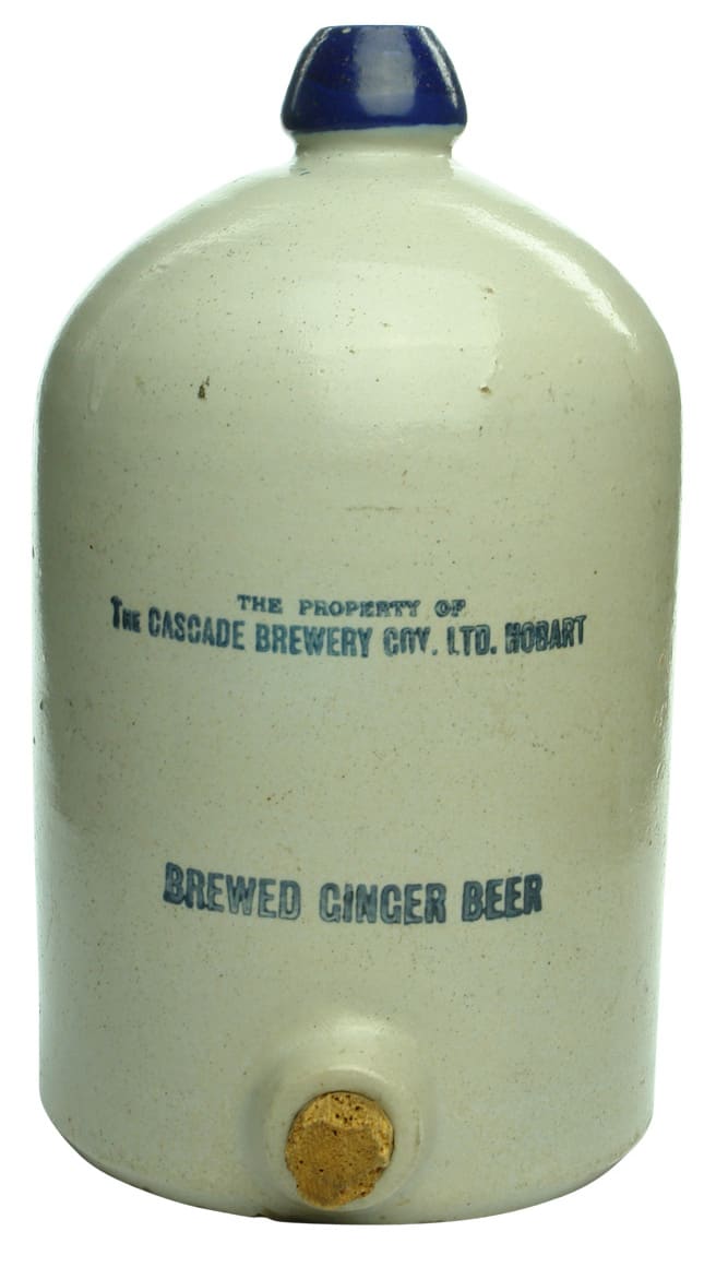 Cascade Brewery Hobart Stoneware Demijohn