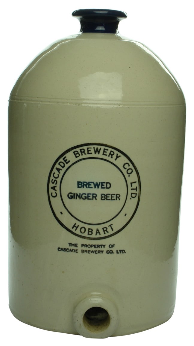 Cascade Brewery Ginger Beer Hobart Stoneware Demijohn