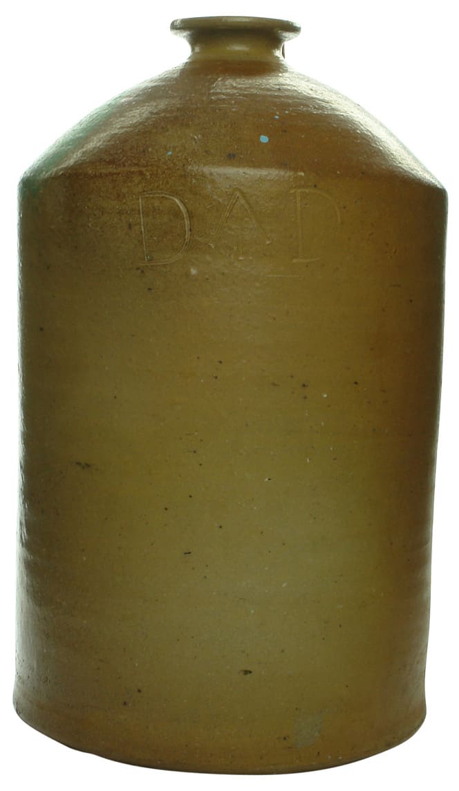 Broad Arrow Bendigo Pottery Epsom Stone Demijohn Jar