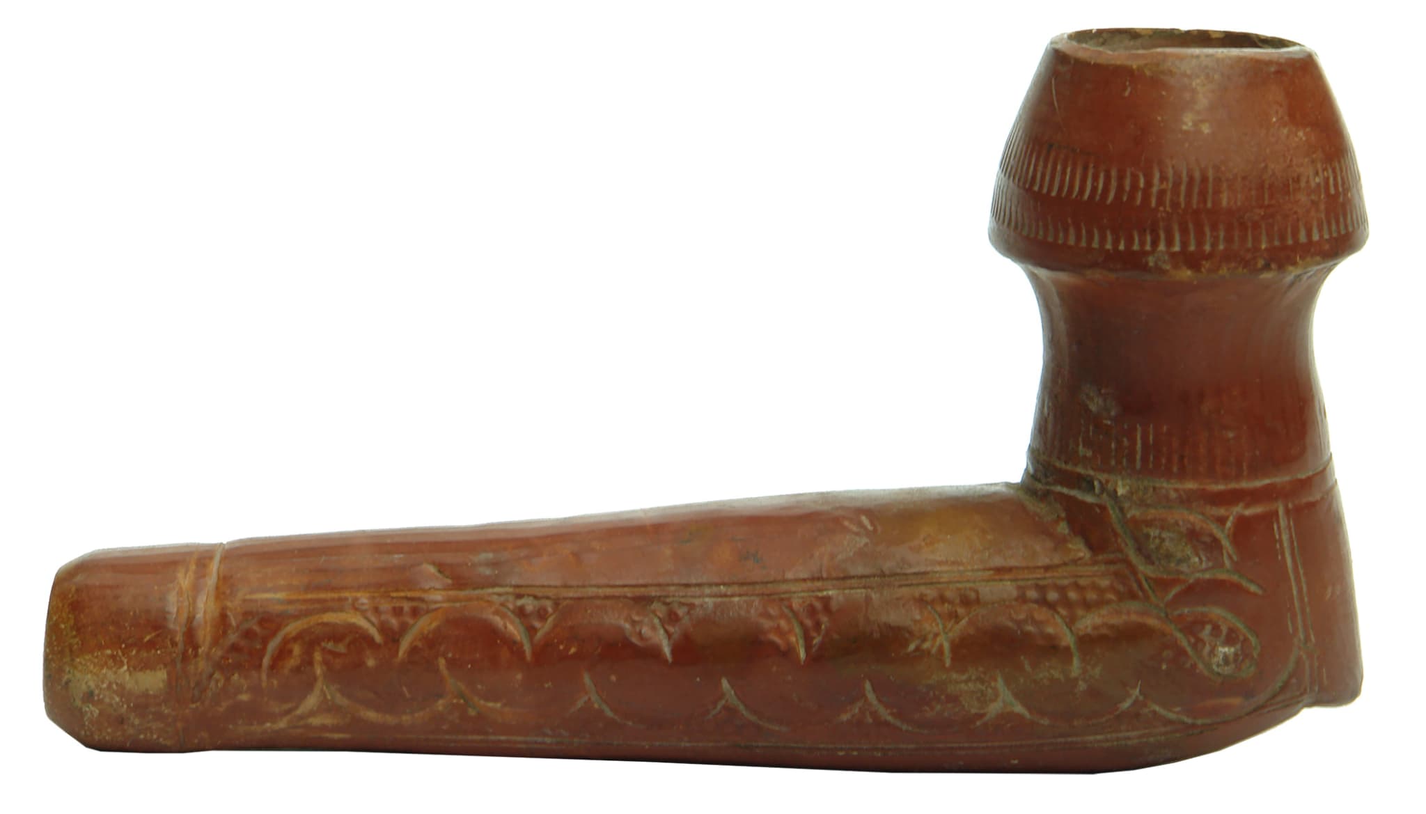 Antique Ceramic Pipe