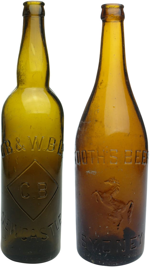 Antique Australian Beer Bottles