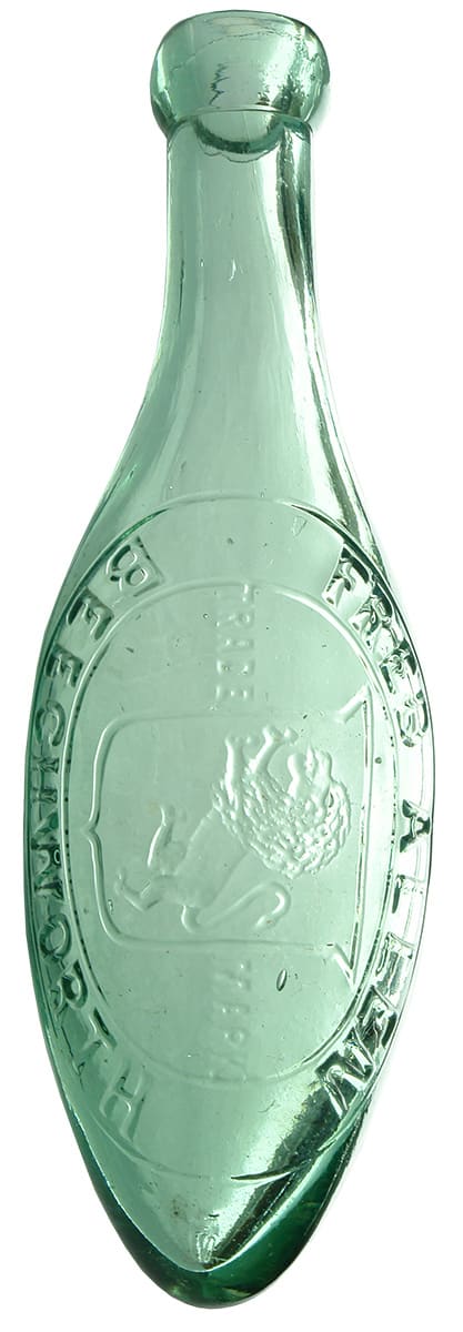 Fred Allen Beechworth Lion Antique Torpedo Bottle