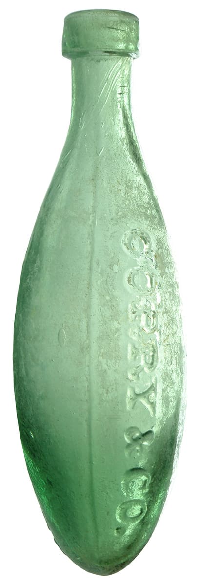 Corry Belfast Aerated Waters Antique Torpedo Bottle