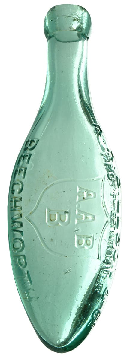 Billson Beechworth Antique Torpedo Soda Bottle