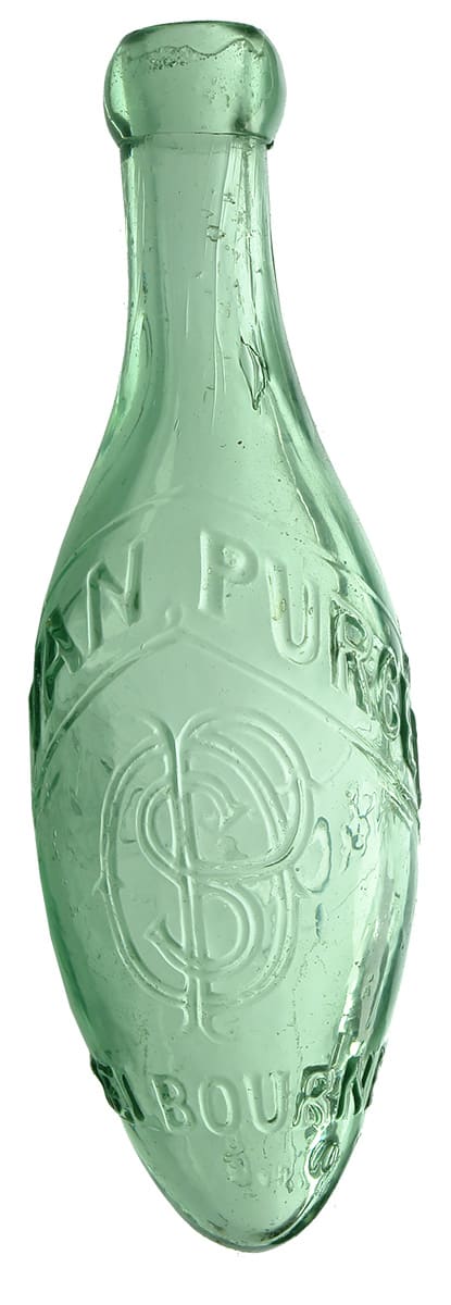 O'Sullivan Purcell Melbourne Antique Torpedo Bottle