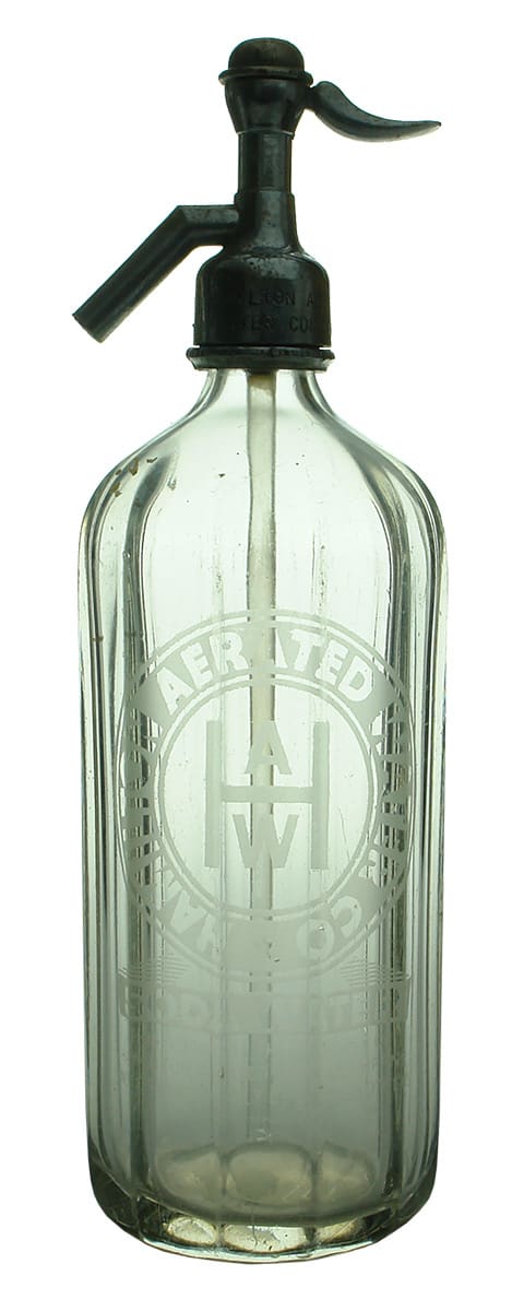 Hamilton Aerated Water Vintage Soda Syphon