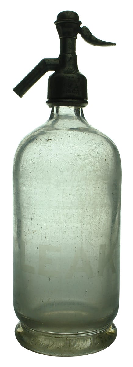 LEAK Antique Soda Syphon