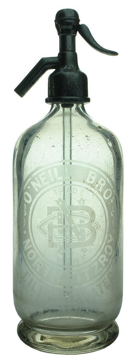 O'Neill Bros North Fitzroy Antique Soda Syphon