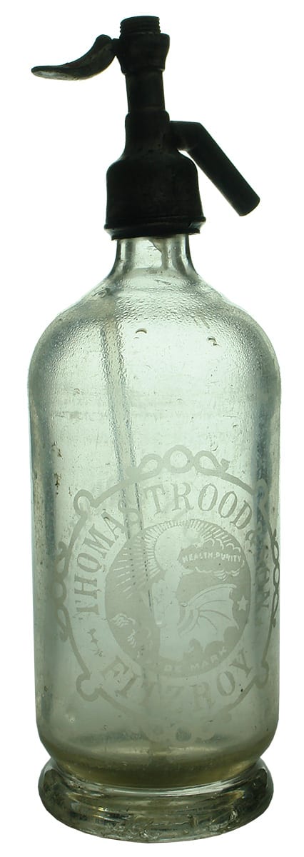 Thomas Trood Fitzroy Antique Soda Syphon