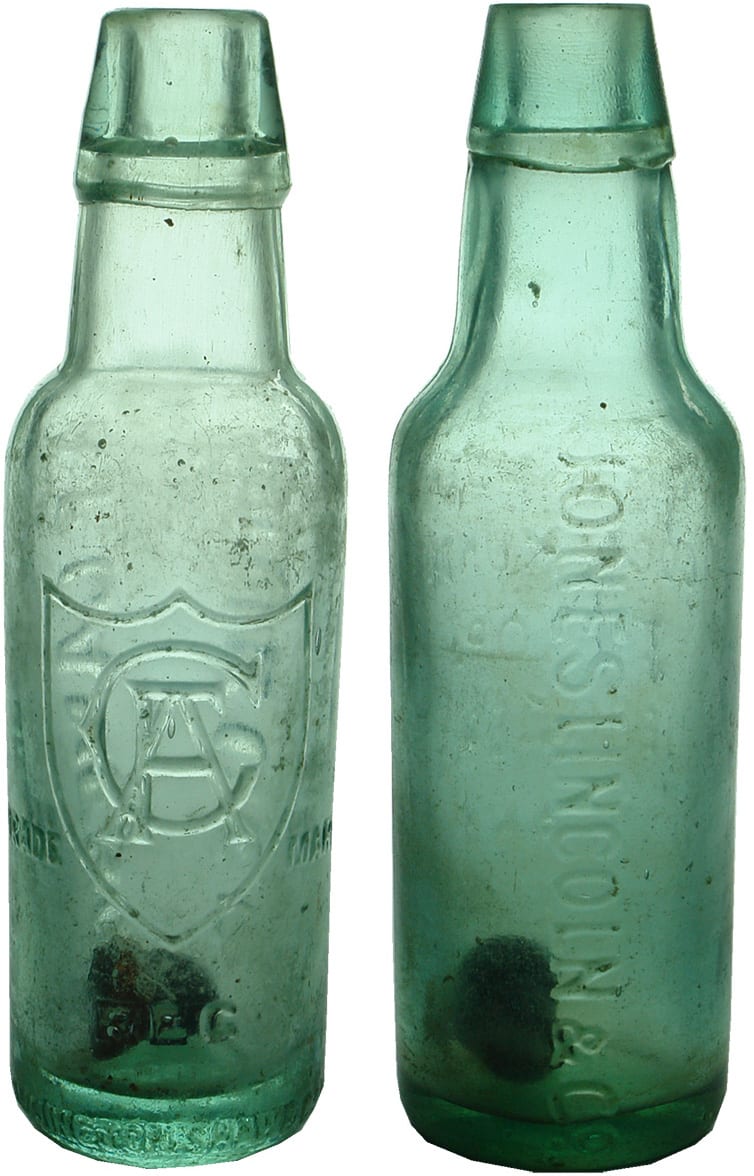 Antique Lamont Soft Drink Bottles