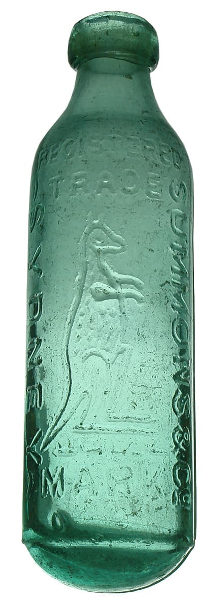 Summons Sydney Kangaroo Antique Maugham Bottle