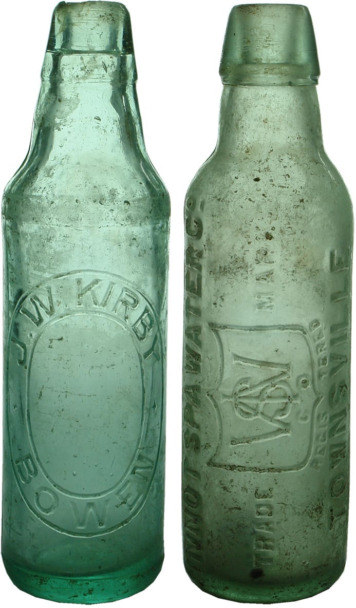 Antique Lamont Soft Drink Bottles