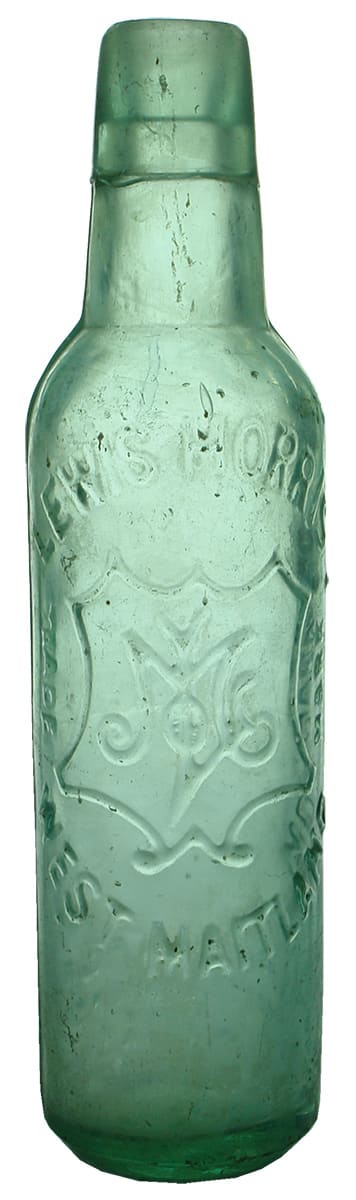 Lewis Morris West Maitland Lamont Antique Bottle