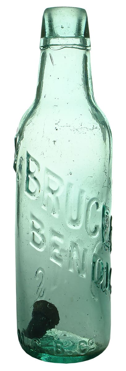 Bruce Bendigo Lamont Antique Soda Bottle