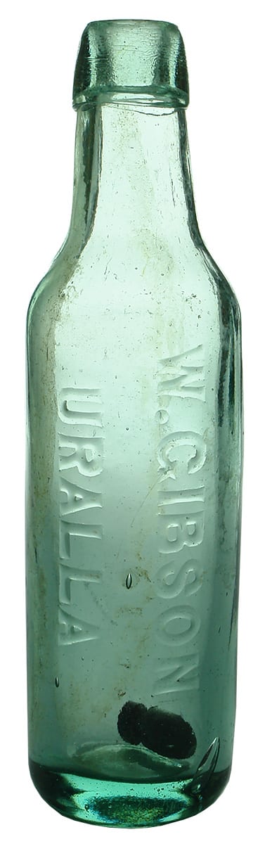 Gibson Uralla Antique Lamont Soft Drink Bottle