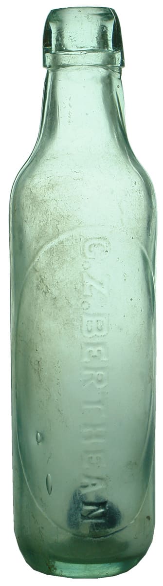 Berthean Lamont Soft Drink Antique Bottle