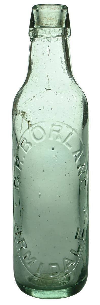 Borland Armidale Antique Soft Drink Lamont Bottle