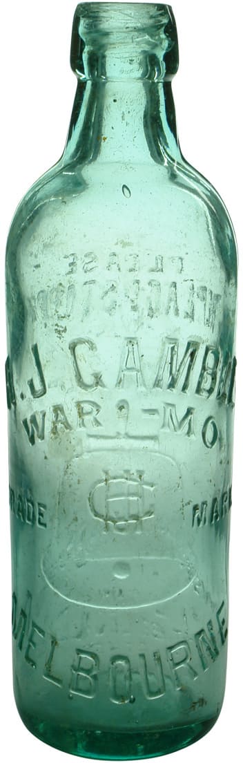 Gamble Warmo Melbourne Bell Internal Thread Bottle