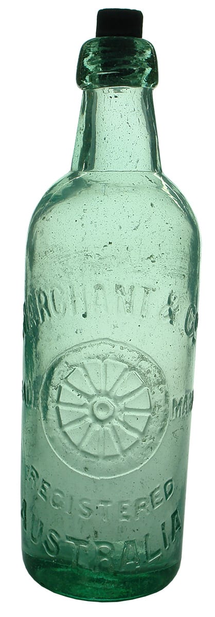 Marchant Australia Antique Internal Thread Bottle