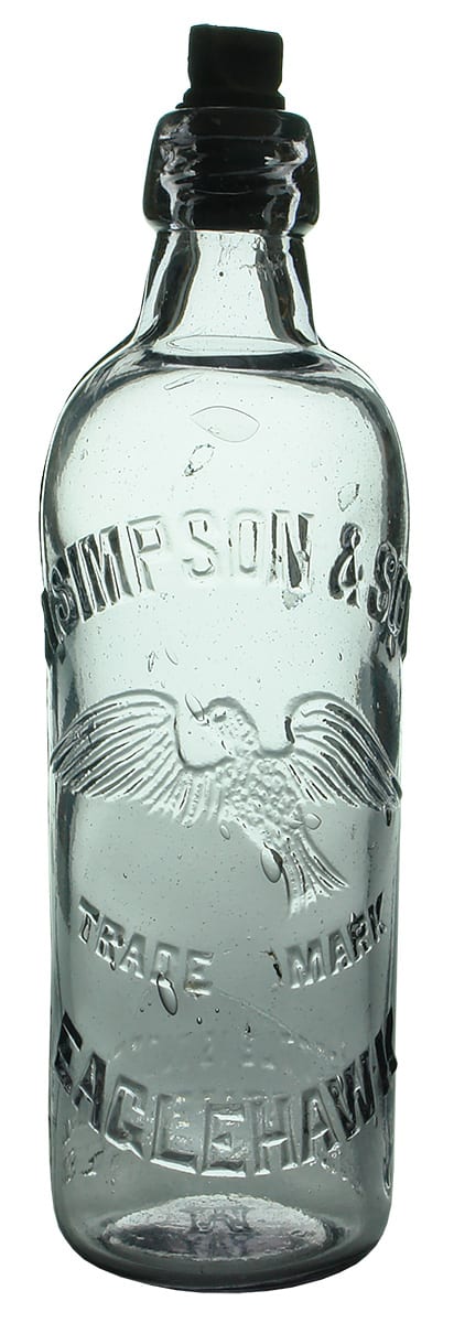 Simpson Eaglehawk Amethyst Internal Thread Bottle