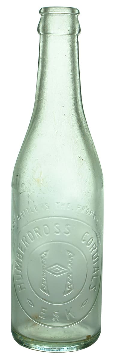 Humberdross Cordials Esk Crown Seal Soft Drink Bottle