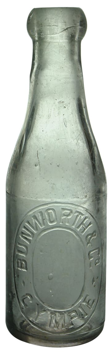 Bunworth Gympie Blob Top Soda Bottle