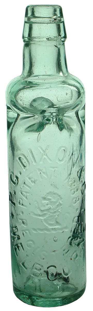 Dixon Melbourne Patent Codd Bottle