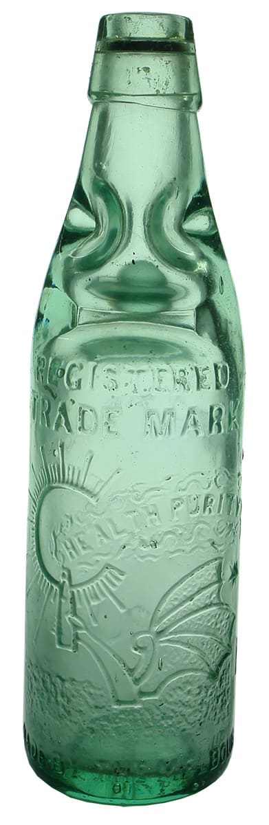 Thos Trood Melbourne Codd Marble Bottle