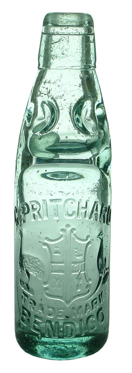 Pritchard Bendigo Codd Marble Bottle