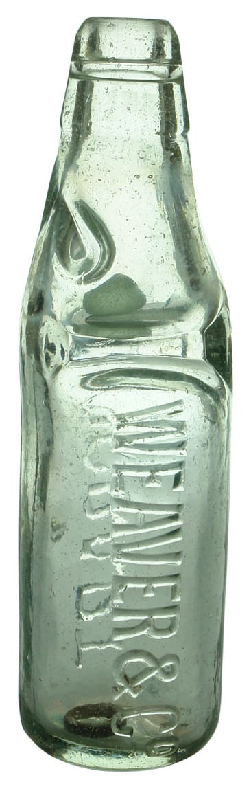 Weaver Hobart Codd Marble Bottle