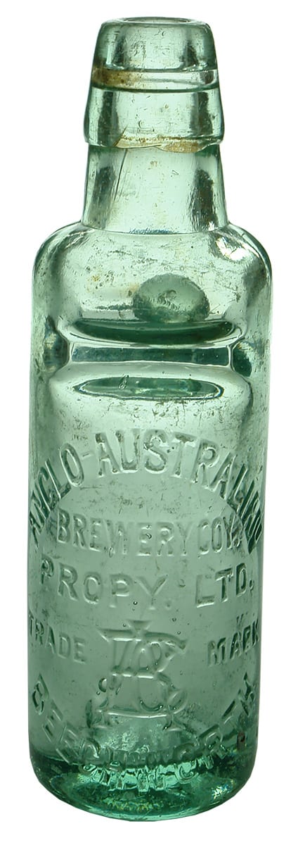 Anglo Australian Brewery Beechworth Codd Marble Bottle