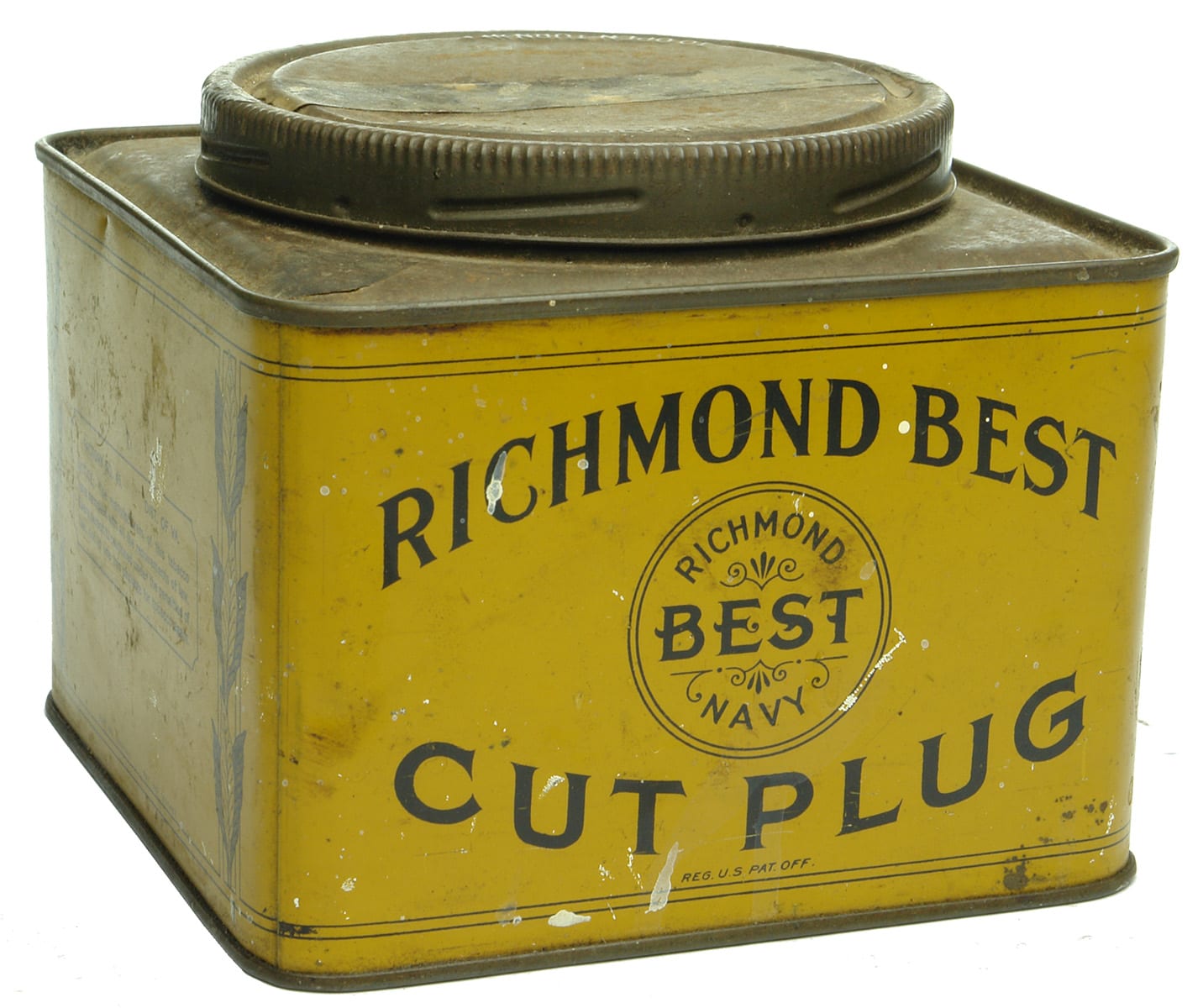 Richmond Best Cut Plug Vintage Tin